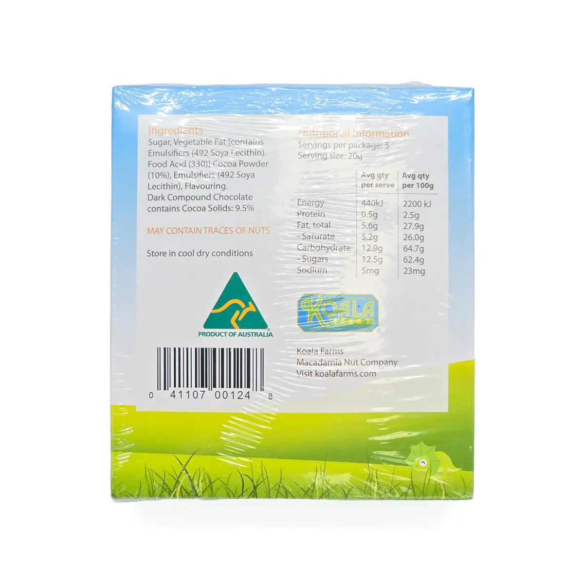Roo Poo Chocolate Buttons 100g - Allanson Souvenirs