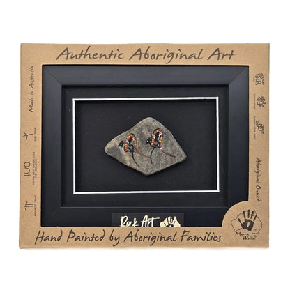 Single Framed Rock Art - Allanson Souvenirs