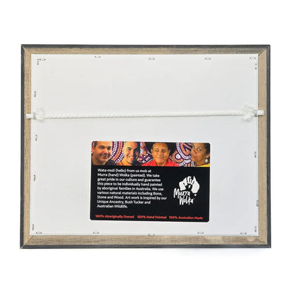 Single Framed Rock Art - Allanson Souvenirs