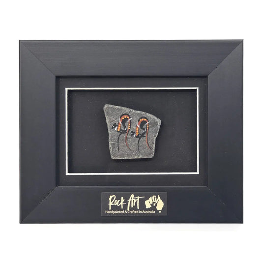 Single Framed Rock Art - Allanson Souvenirs