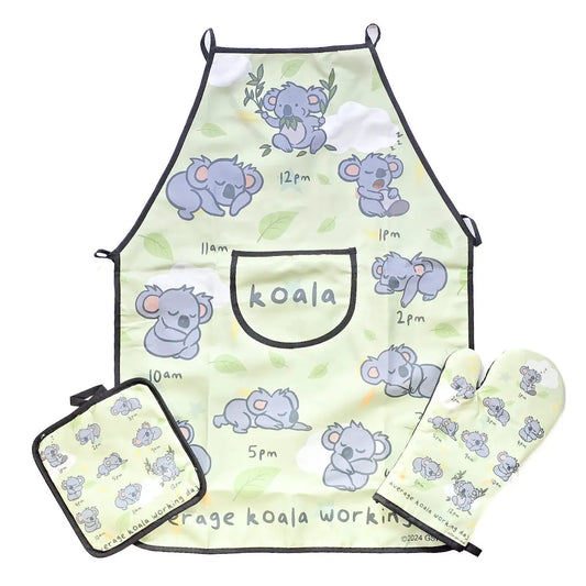 Sleepy Koala Apron Set - Allanson Souvenirs