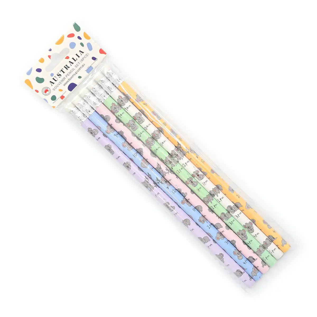 Sleepy Koala Pencils - Allanson Souvenirs
