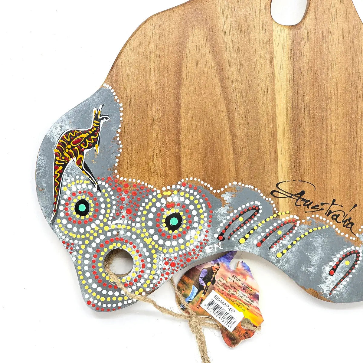 Small Australia Map Serving Board - Allanson Souvenirs