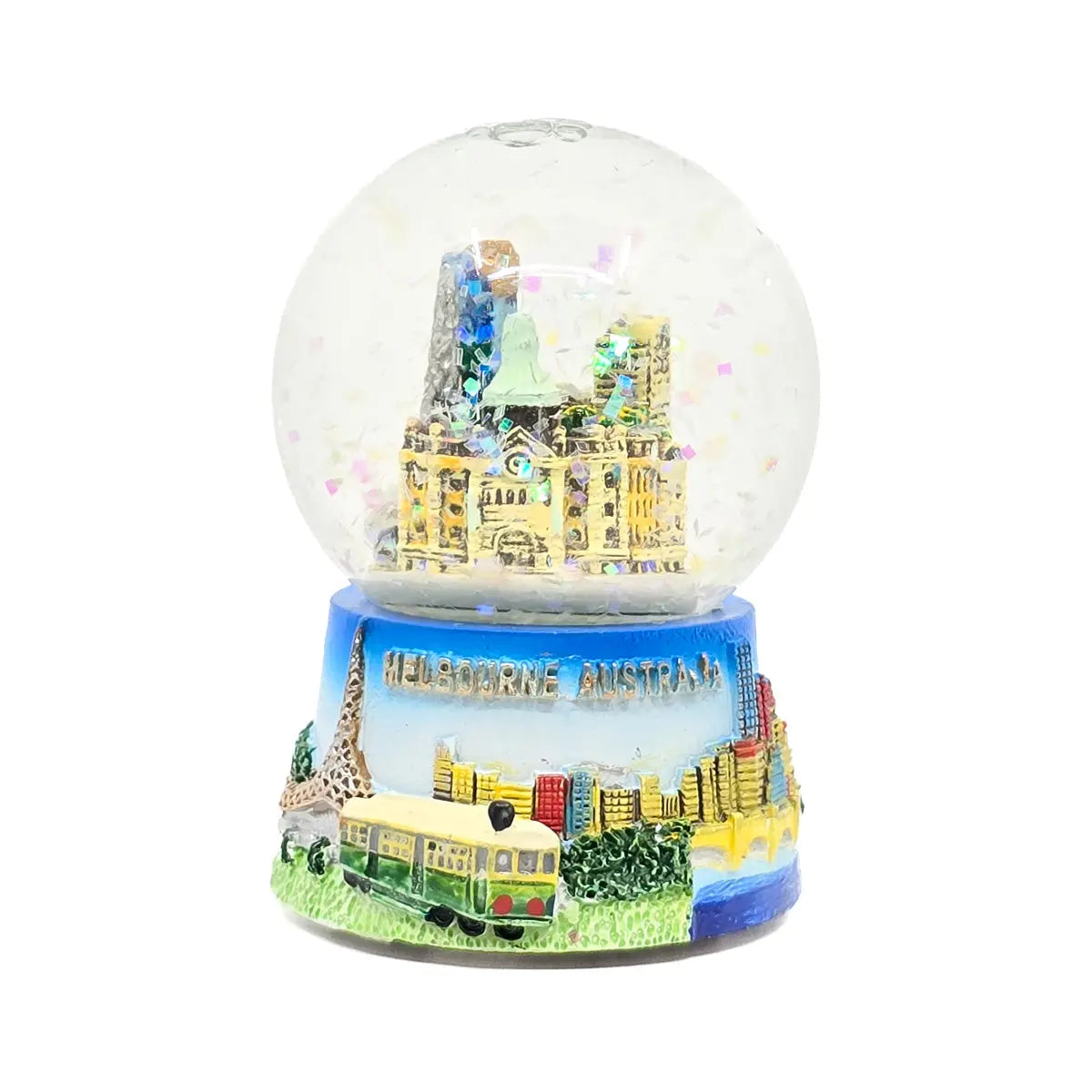 Small Melbourne Snow Dome - Allanson Souvenirs
