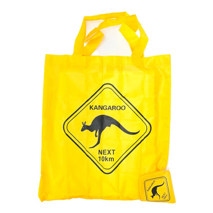 Small Road Sign Foldable Shopping Bag Allanson Souvenirs
