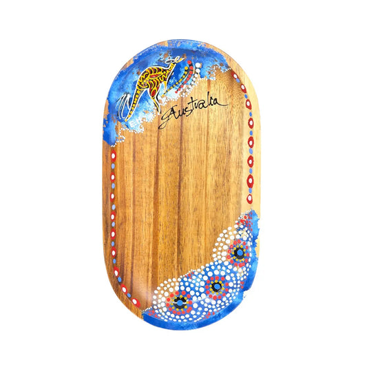 Small Wooden Oval Tray - Allanson Souvenirs