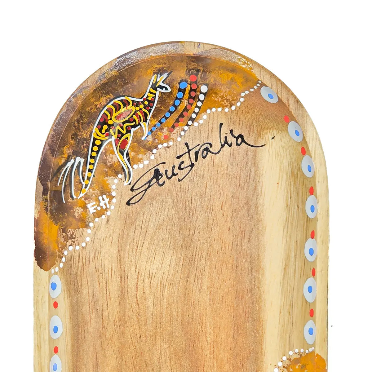 Small Wooden Oval Tray - Allanson Souvenirs