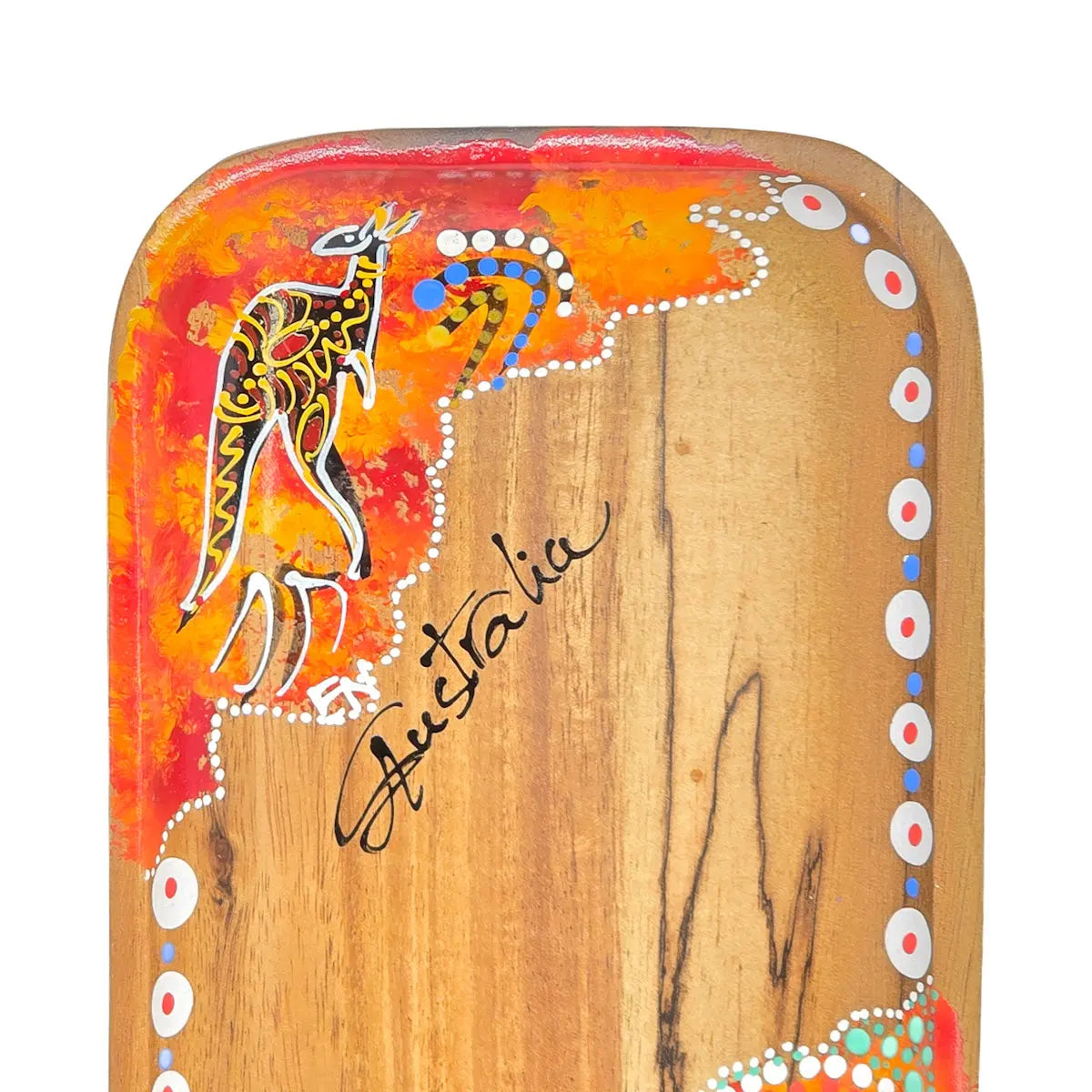 Small Wooden Rectangle Tray - Allanson Souvenirs
