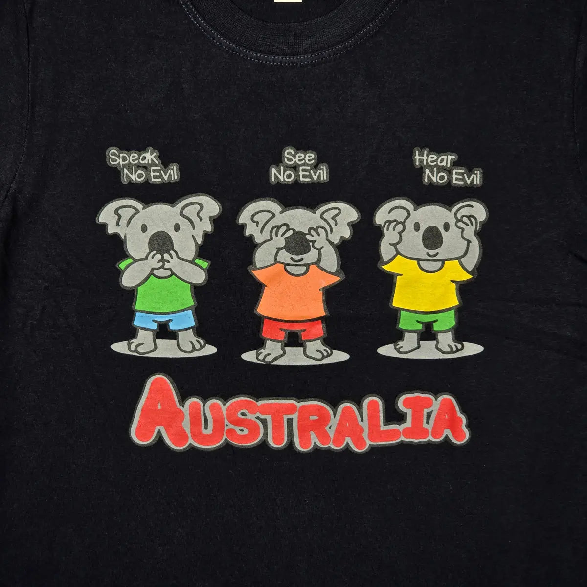 Speak No Evil Navy Kids T-Shirt - Allanson Souvenirs