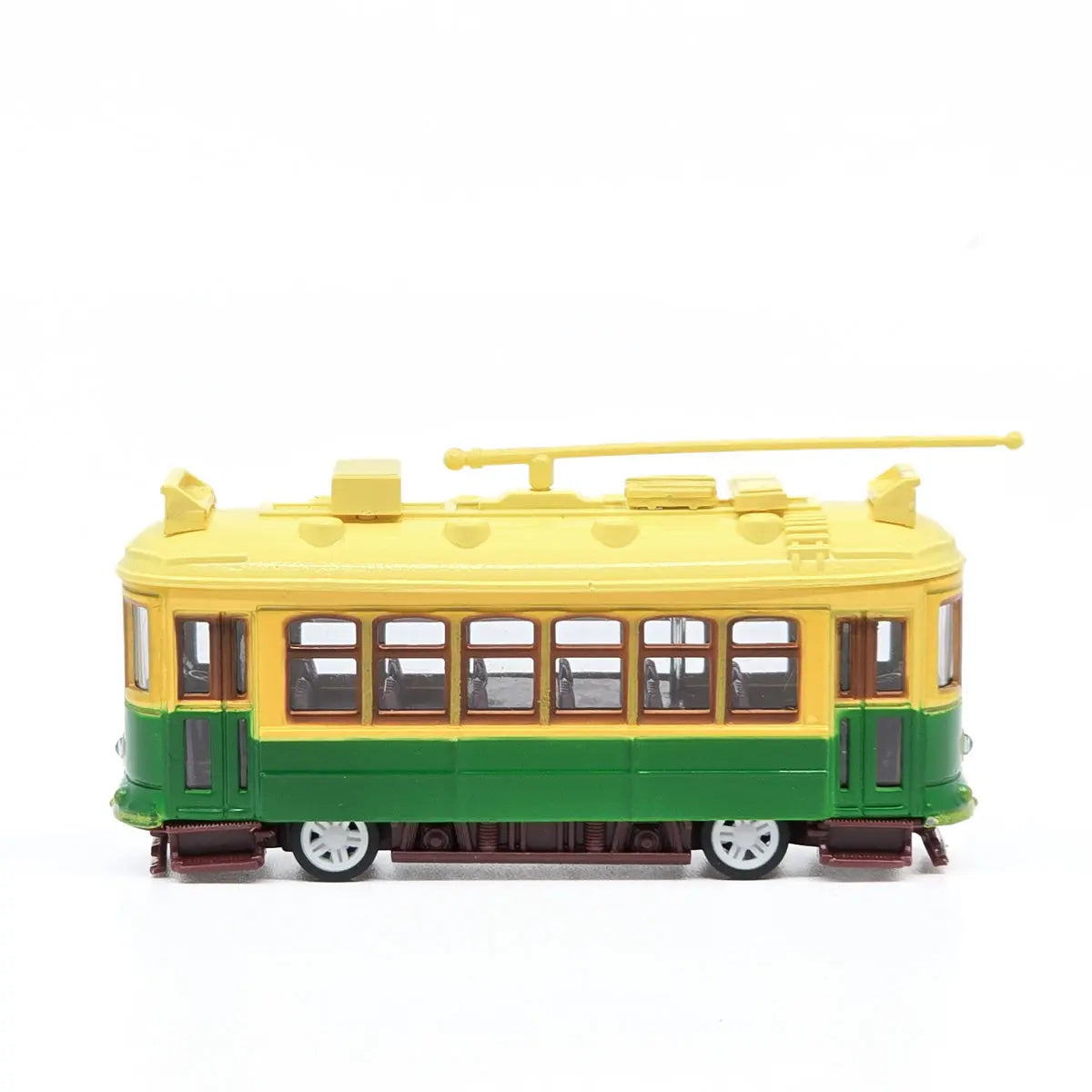 Toy Tram Green/Yellow Allanson Souvenirs