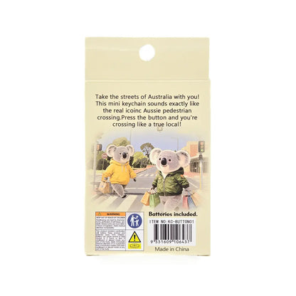 Traffic Pedestrian Button with Sound Boxed 2 - Allanson Souvenirs