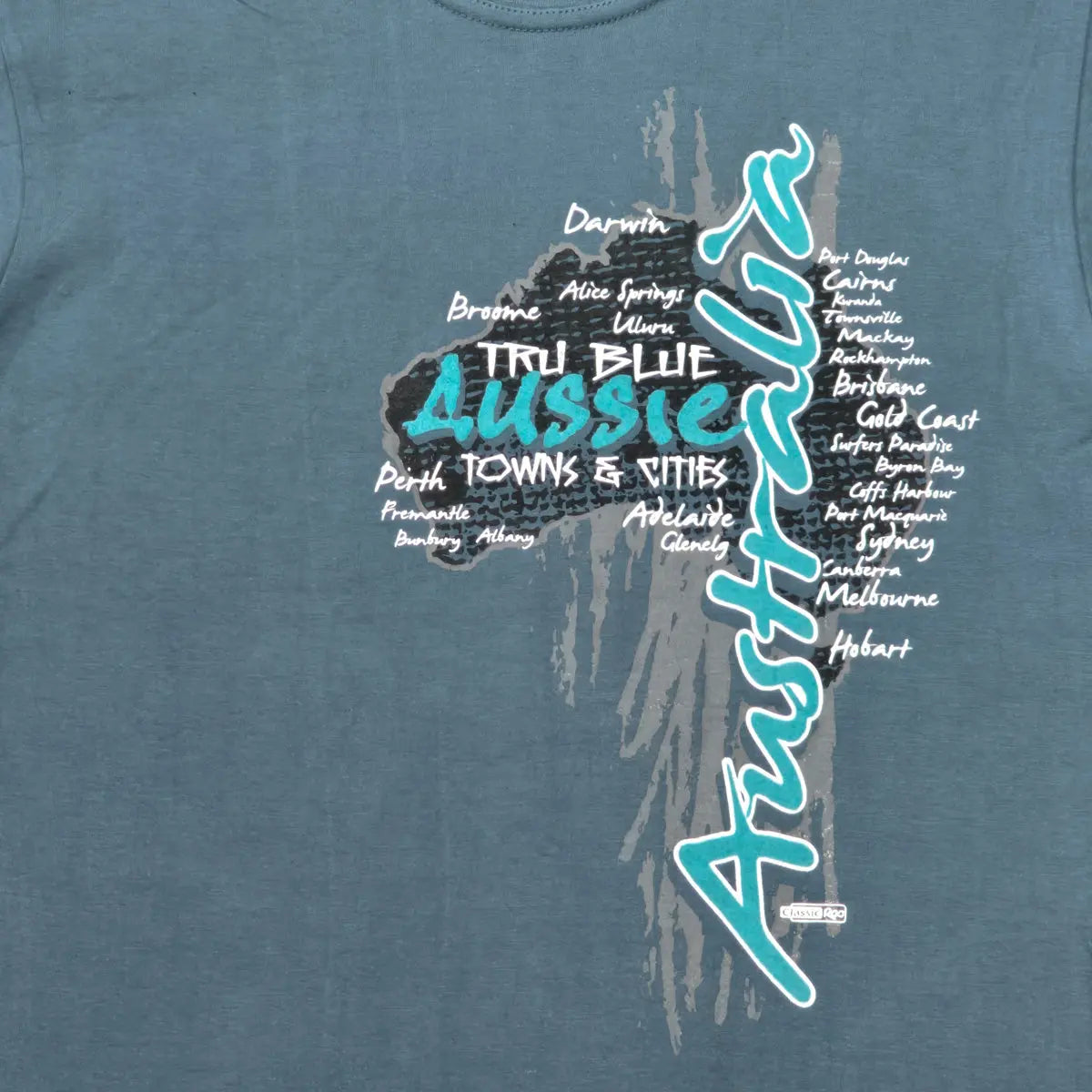 Tru Blue Aussie Adult T-shirt - Allanson Souvenirs