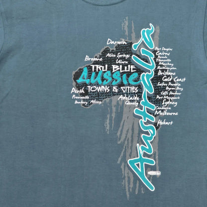 Tru Blue Aussie Adult T-shirt - Allanson Souvenirs