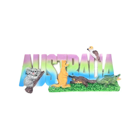 Vibrant Australia Fridge Magnet - Allanson Souvenirs