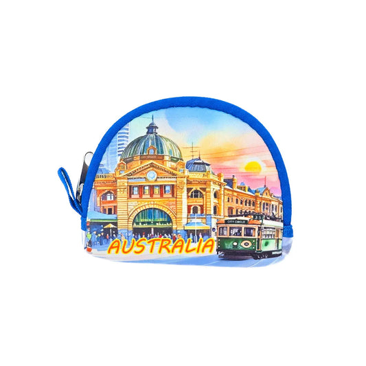 Vibrant Melbourne Coin Purse - Allanson Souvenirs