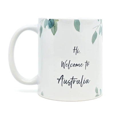 Welcome to Australia Koala Coffee Mug - Allanson Souvenirs