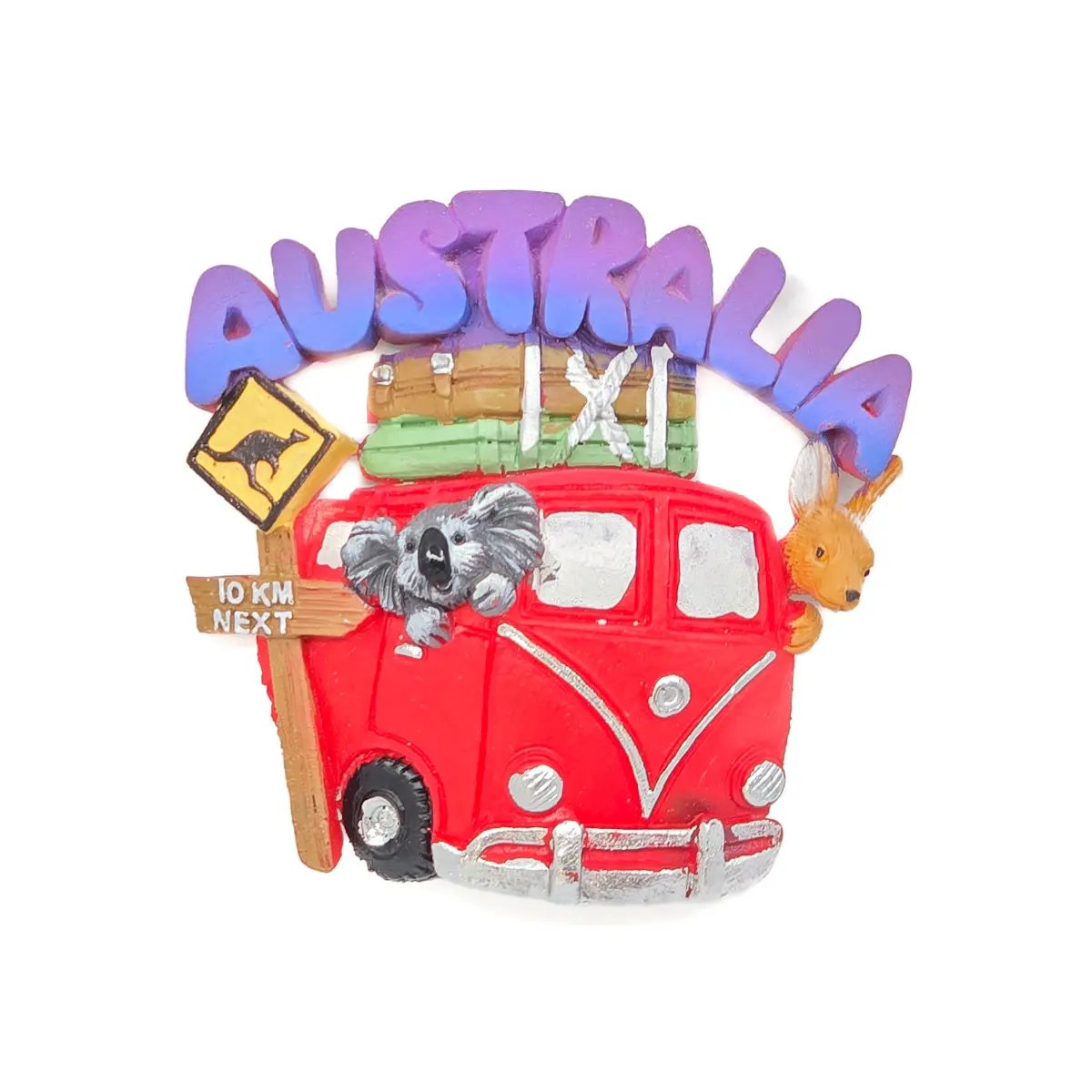 Wildlife Kombi Adventure Magnet - Allanson Souvenirs