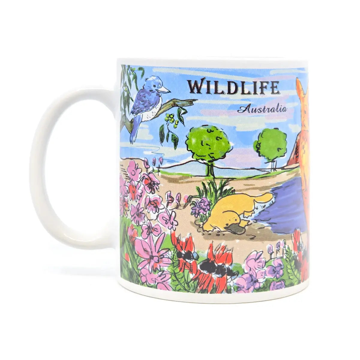 Wildlife at Uluru Coffee Mug - Allanson Souvenirs