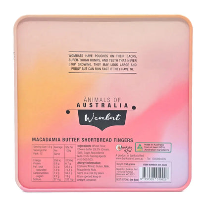 Wombat Biscuit Tin - Allanson Souvenirs