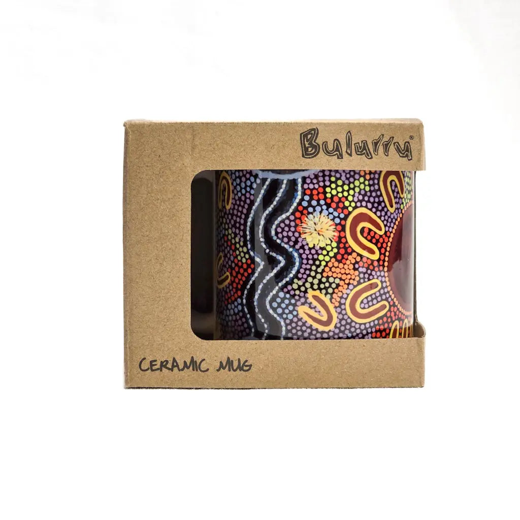 Women Gathering at Waterholes Coffee Mug Boxed Allanson Souvenirs