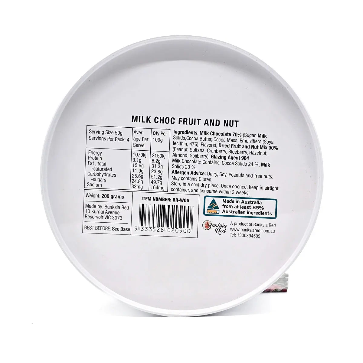 Wrens of Australia Chocolate Tin - Allanson Souvenirs