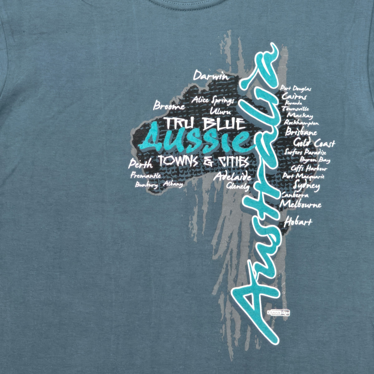 Tru Blue Aussie Adult T-shirt - Allanson Souvenirs