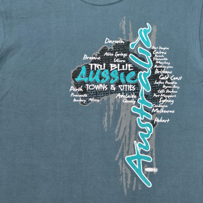 Tru Blue Aussie Adult T-shirt - Allanson Souvenirs